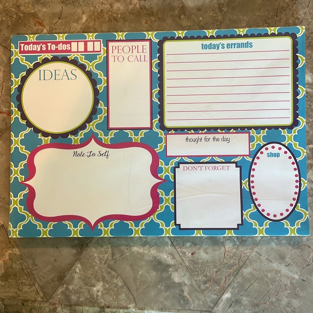 NEW TO DO LIST PAGES